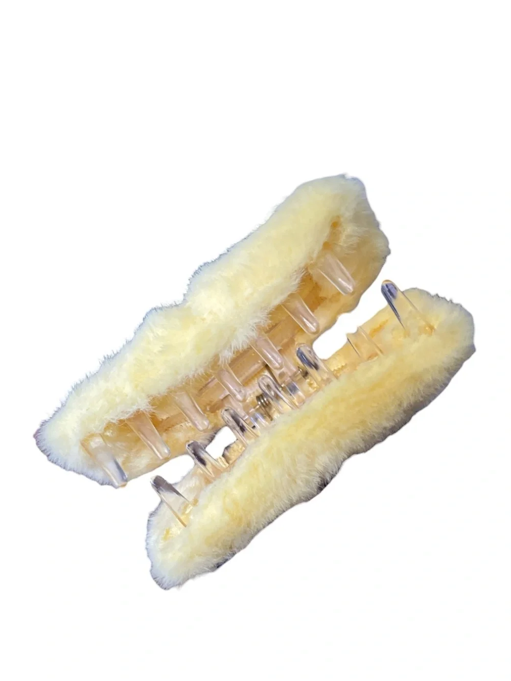 HELLO KITTY 3D FUZZY HAIR CLAW CLIPS